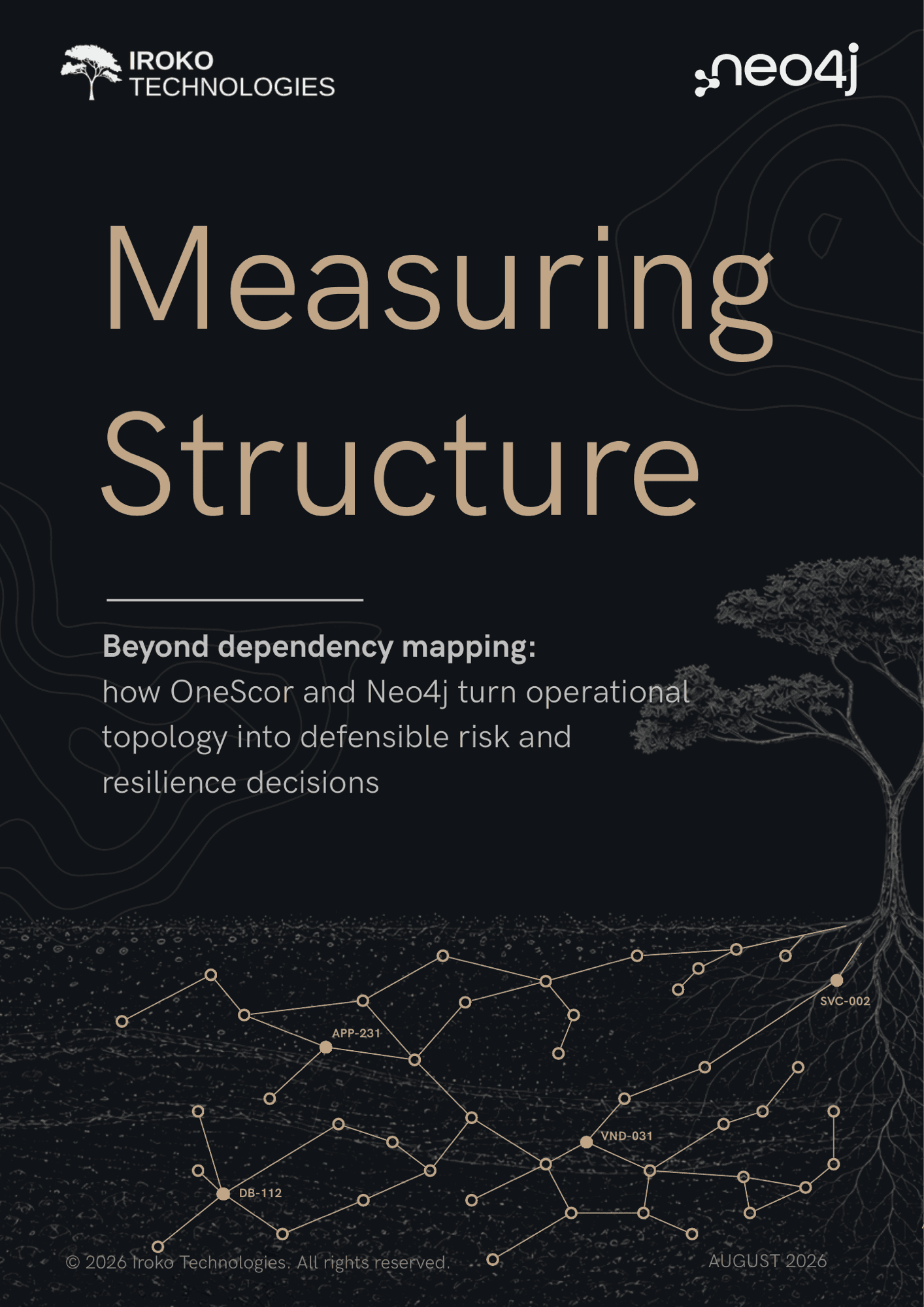 Measuring Structure — white paper cover